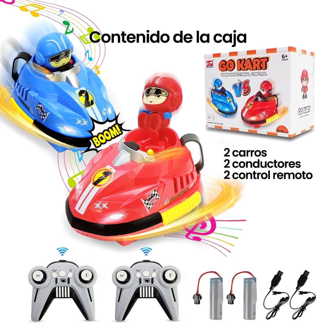 Carros Chocones a Control Remoto