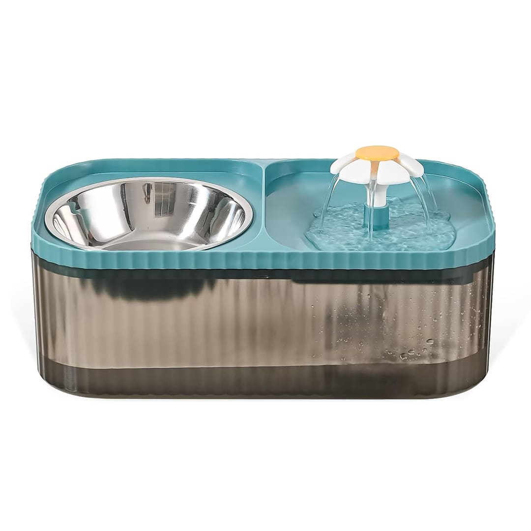 Comedero Para Gato Con Fuente De Agua