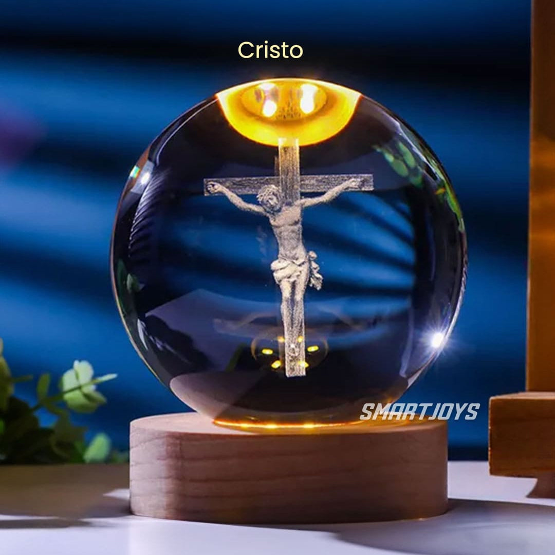 Lámpara Esfera De cristal Crystal Ball 3D