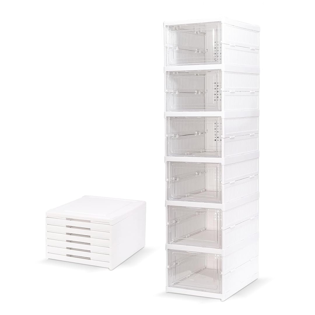 Gabinete Zapatero Plegable 6 Niveles Resistente