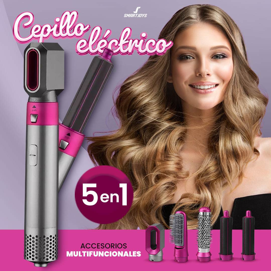 Cepillo Eléctrico Multifuncional 5 en 1