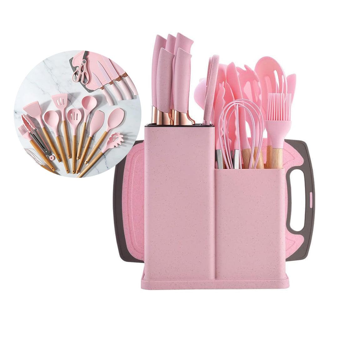 Set de Utensilios de Cocina x 19 Piezas