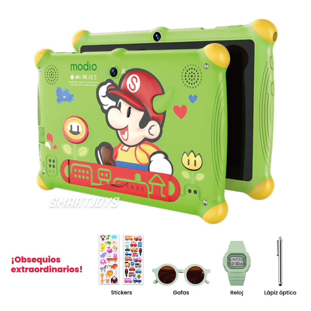 Tablet Infantil Super Mario Bros WiFi Modio M61