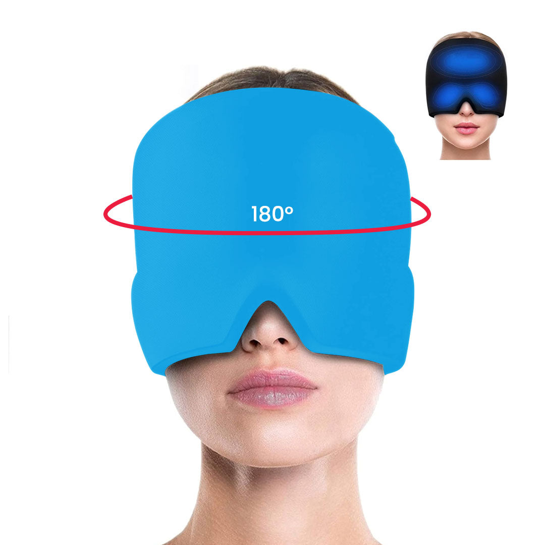 Gorro Antifaz En Gel Para Aliviar La Migraña