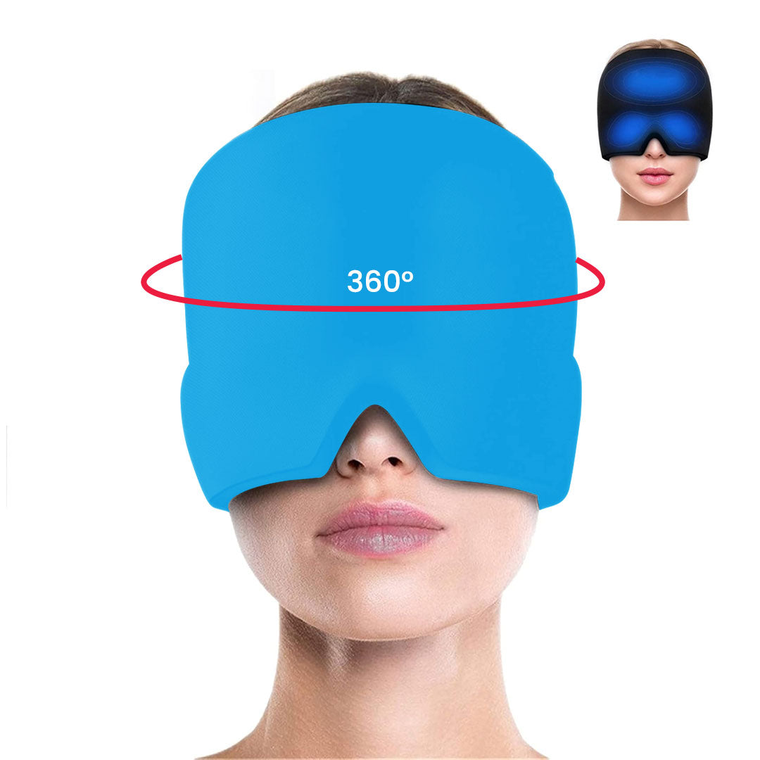 Gorro Antifaz En Gel Para Aliviar La Migraña