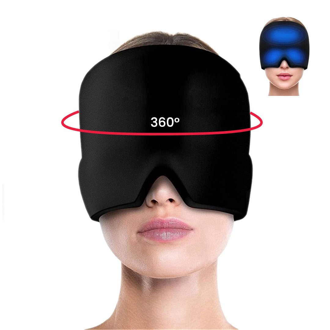 Gorro Antifaz En Gel Para Aliviar La Migraña