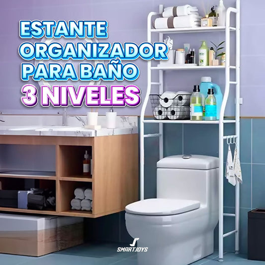 Estante Organizador Para Baño 3 Niveles