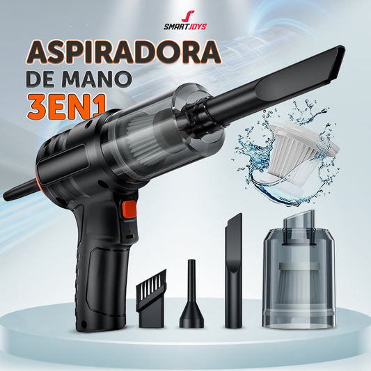 Aspiradora de Mano 3 en 1 Inalámbrica y Portátil