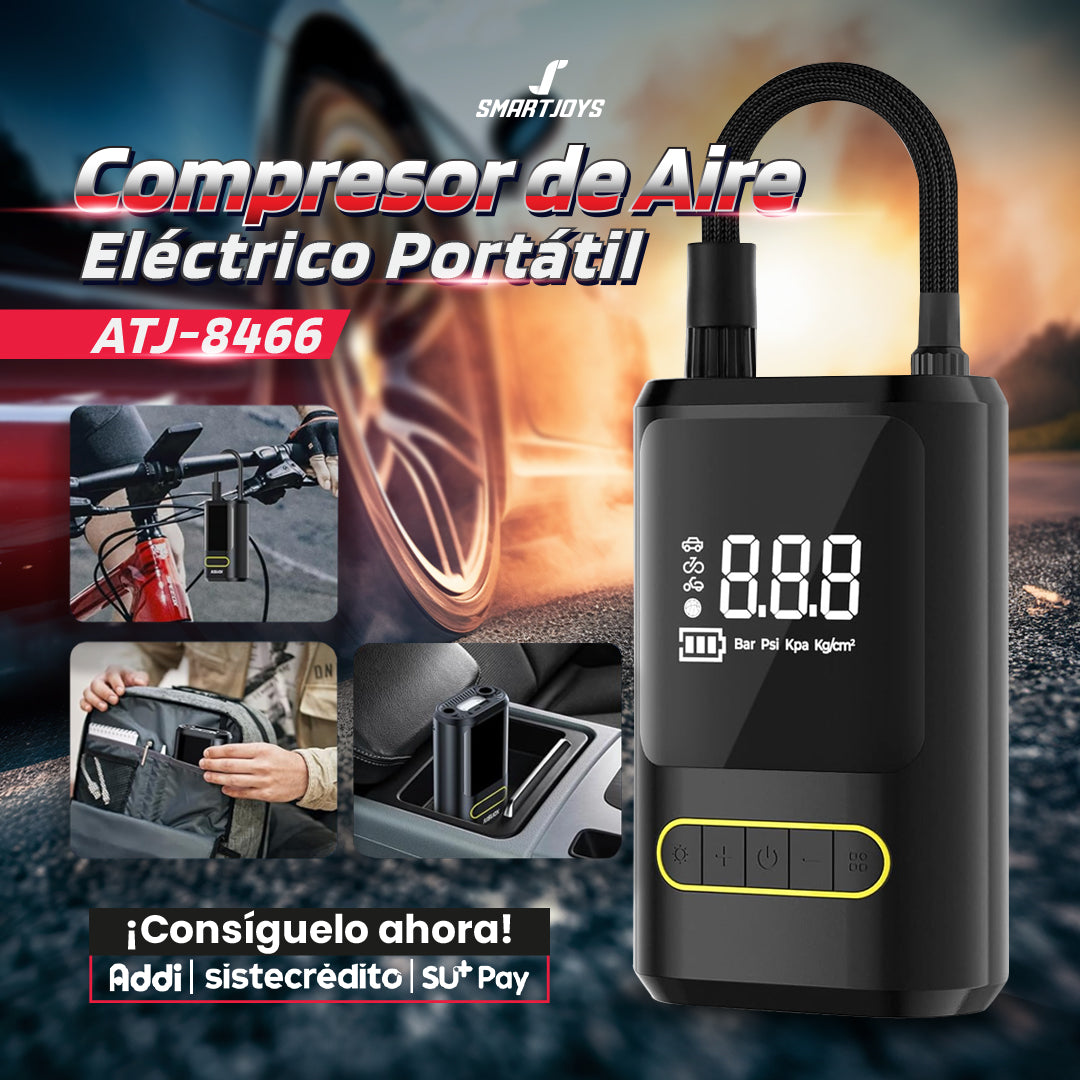 Compresor de aire eléctrico ATJ-8466
