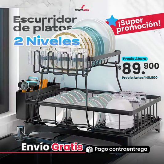 Escurridor De Platos 2 Niveles