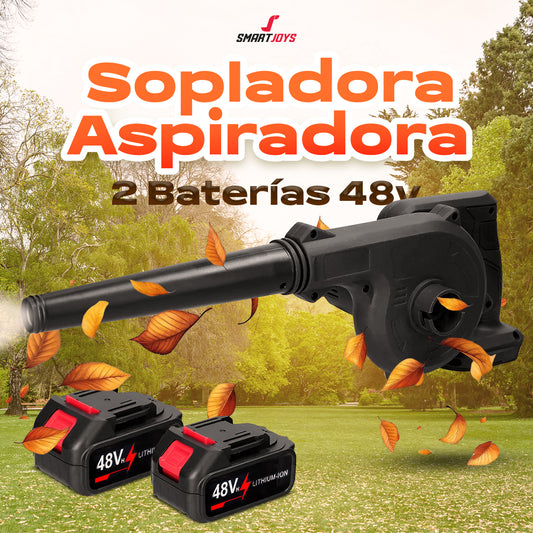 Sopladora Aspiradora 2 Baterías 48V