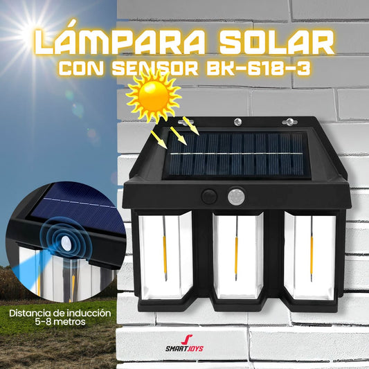 Lampara Solar con Sensor BK-618-3