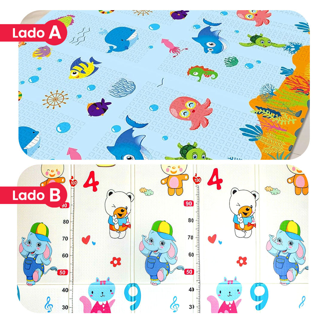 Tapete Infantil Plegable y Reversible