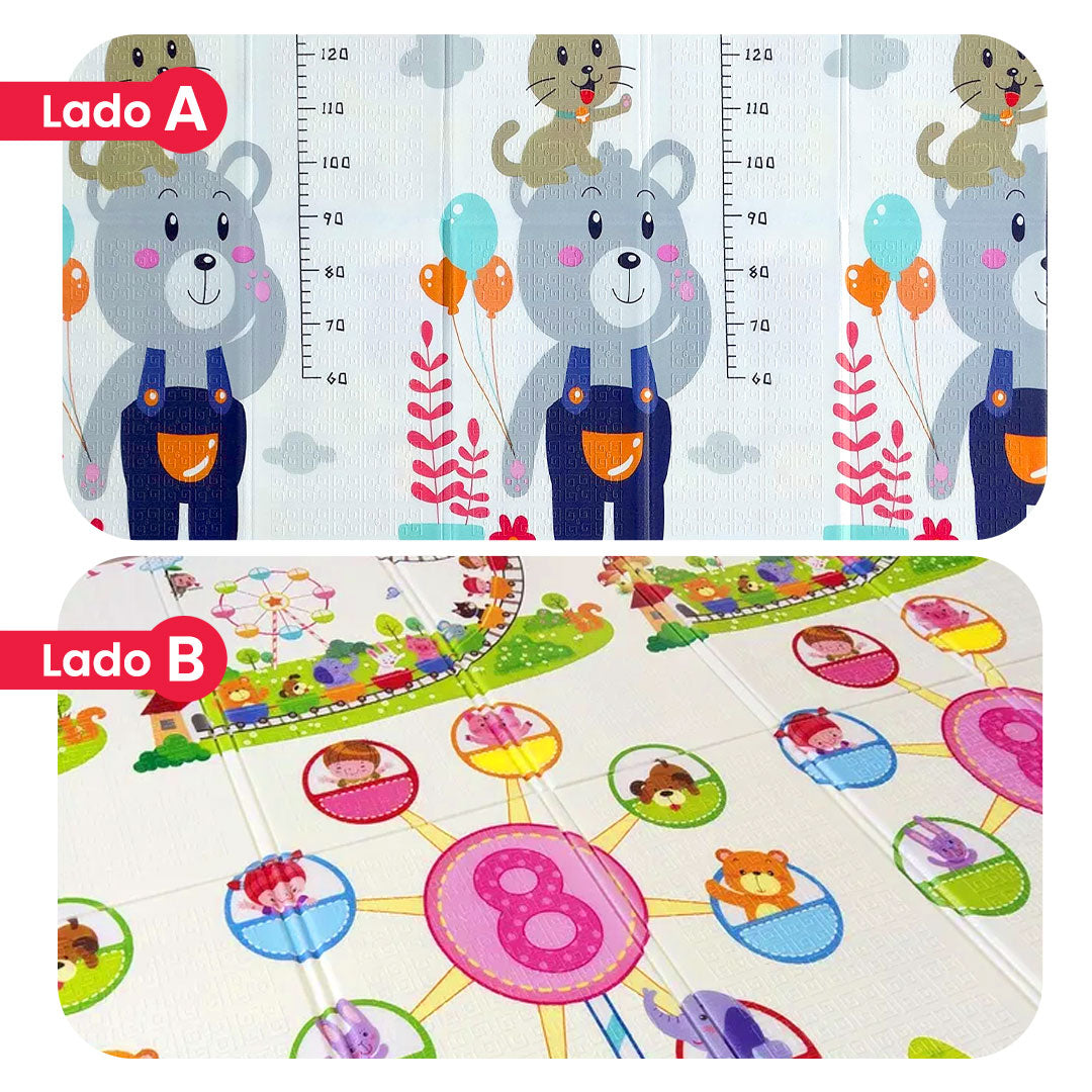 Tapete Infantil Plegable y Reversible