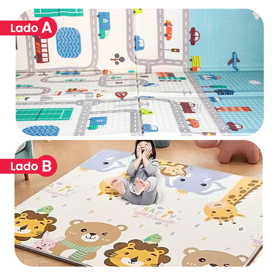 Tapete Infantil Plegable y Reversible